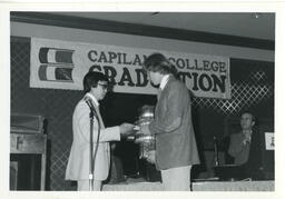 Graduation Ceremony Handshake