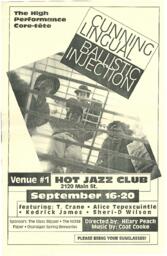 Cunning Lingual Ballistic Injection: Venue #1 Hot Jazz Club