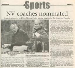 NV coaches nominated: Doug Abercrombie and Tine Moberg-Parker among finalists for 3M Coaching Awards
