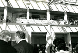 Official opening of Birch Building: 