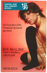 Coastal Jazz Fall Concert Season: From the producers of the TD Vancouver International Jazz Festival