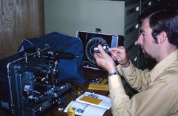 Cleaning a projector