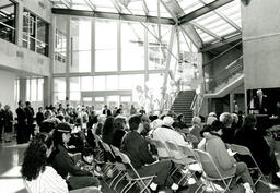 Official opening of Birch Building: 