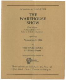 The Warehouse Show: the premier art event of 1984