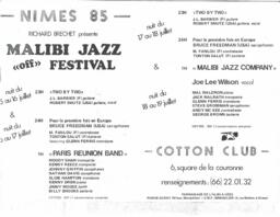 Malibi Jazz <<off>> Festival