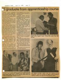 15 graduate from apprenticeship course