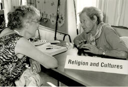 Margery White and Muriel Petersen Religion/ Cultures