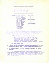 Meeting Minutes