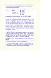 Meeting Minutes