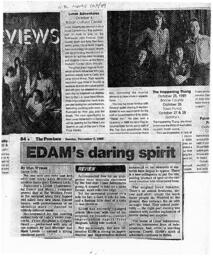 EDAM's daring spirit