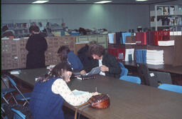 Library study area