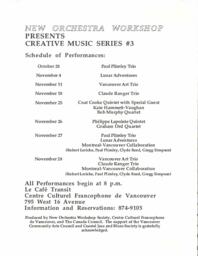 Creative Music Series #3