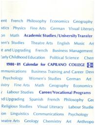 Calendar 1980-1981