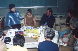 Students and instructor in class