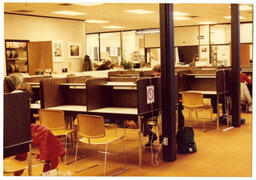 Students in library