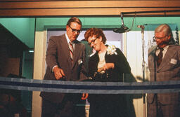 Ribbon cutting, Lynnmour campus