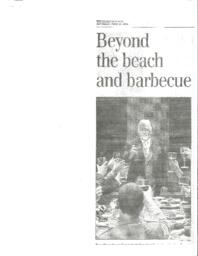 Beyond the beach and barbecue