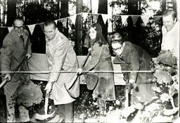 Ground breaking for Lynnmour: 