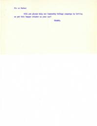Display Committee: 1 or 2 people to work with Intra-School Committee