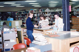 Library circulation desk