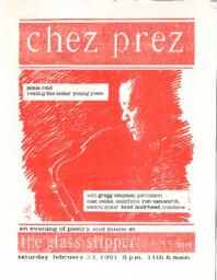 chez prez: an evening of poetry and music at the glass slipper