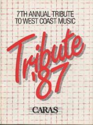 7th Annual Tribute To West Coast Music: Tribute '87