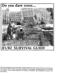 The Capilano Courier Survival Guide 81/82