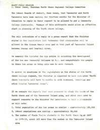 Draft Press Release