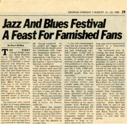 Jazz & Blues Festival: A Feast For Famished Fans
