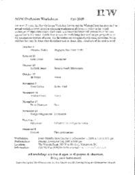 New Orchestra Workshops