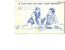 Is Capilano College Your Answer?