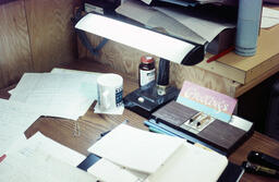 Bill McPhee's desk