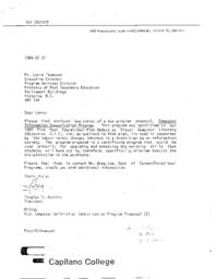 Computer information communication program proposal