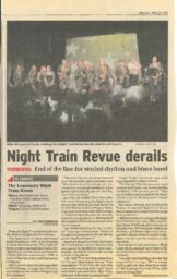 Night Train Revue derails: End of the line for storied rhythm and blues band