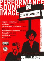 Performance Sound Image: Live Art Nitely!!!