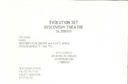 Evolution Set Discovery Theatre