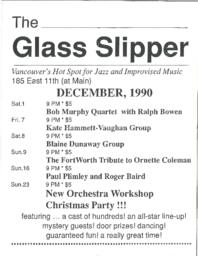 The Glass Slipper: December 1990