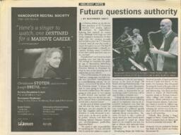 Futura questions authority: Holiday Arts