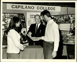 Capilano Information Booth at the Trade Fair of the Summer Living Show: 