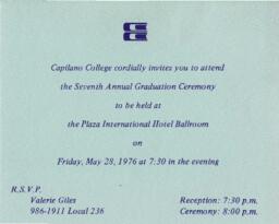 Invitation to grad