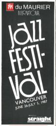 du Maurier International Jazz Festival 1987