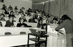 Classroom with students