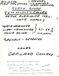 Plebiscite vote