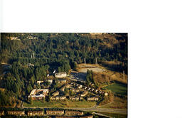 Aerial view of campus