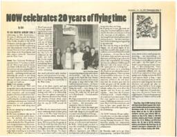 NOW celebrates 20 years of flying time