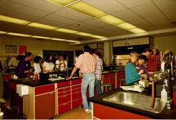 Students in Chemistry class