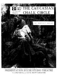 Cap Theatre presents The Caucasian Chalk Circle
