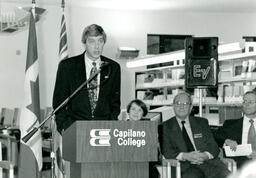 Library opening ceremony