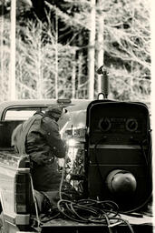 Man welding