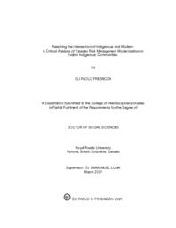 Reaching the intersection of Indigenous and modern: A critical analysis of disaster risk management modernization in Ivatan Indigenous communities